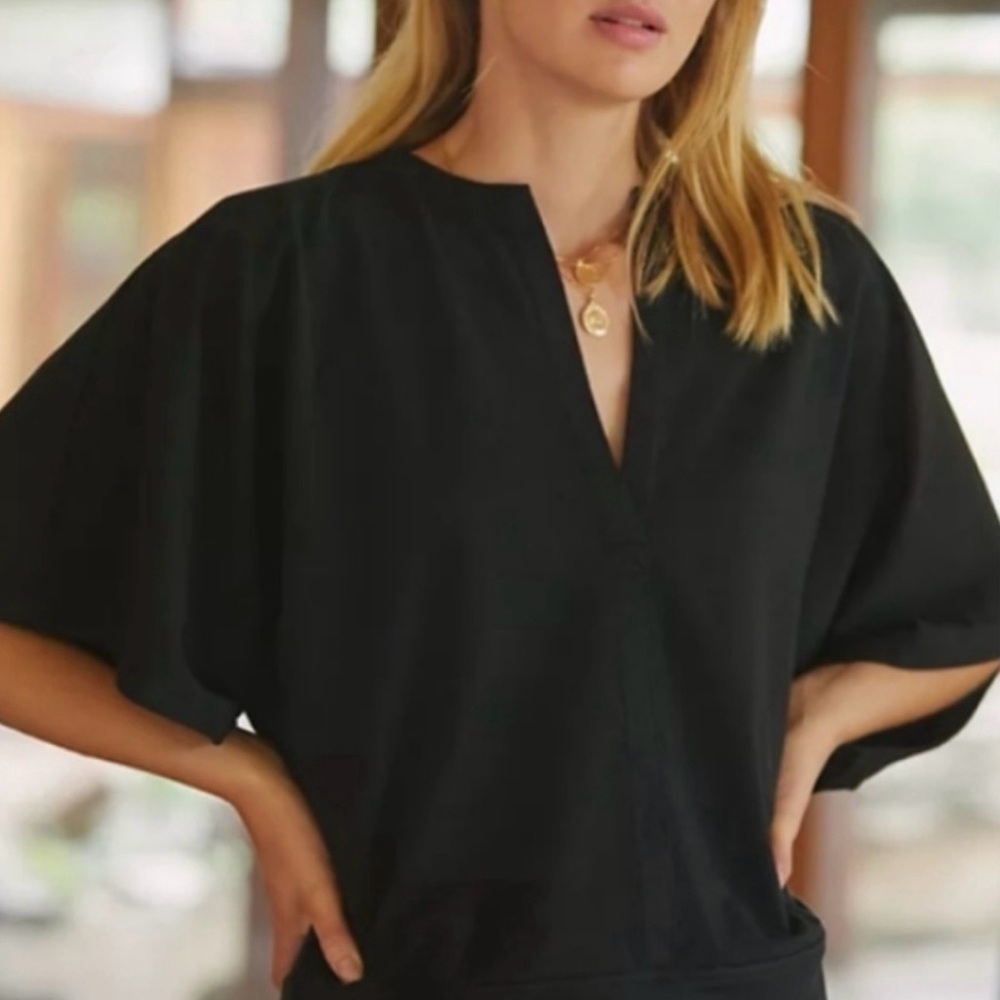 Sundays Elegant Black Blouse